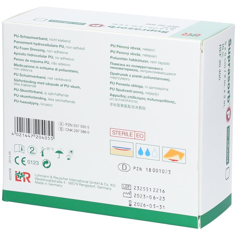 Suprasorb® P 5x 5 cm 10 St - Shop Apotheke