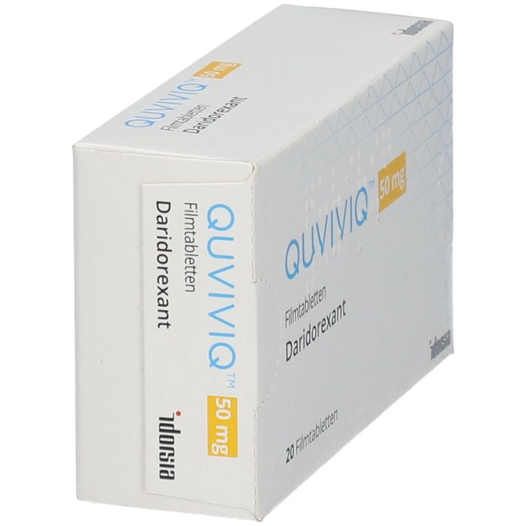 QUVIVIQ 50 mg Filmtabletten 20 St mit dem ERezept kaufen Shop Apotheke