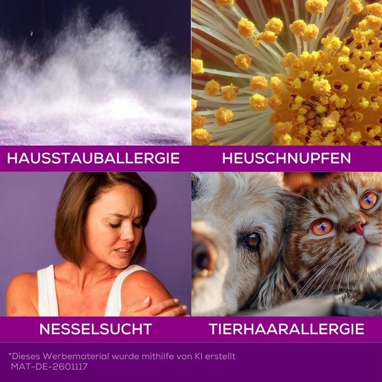 Allegra Allergietabletten | Schnell bei Heuschnupfen und ganzjährigen