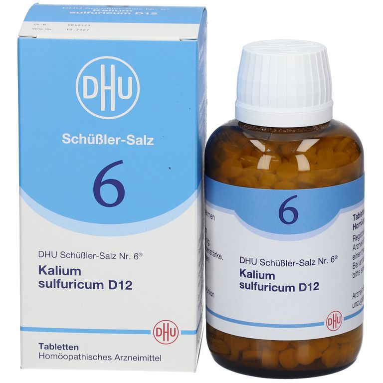 DHU Schüßler-Salz Nr. 6® D12 900 St - Shop Apotheke