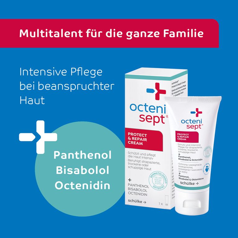 Kann Man Octenisept Bei Hunden Anwenden octenisept® protect & repair cream 50 ml - Shop Apotheke