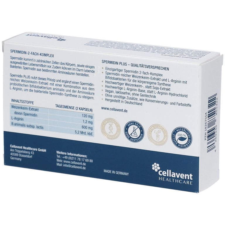 SPERMIDIN PLUS 60 St - Shop Apotheke
