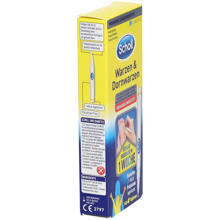 Scholl Warzen & Dornwarzen Behandlungsstift 2 g - Shop Apotheke