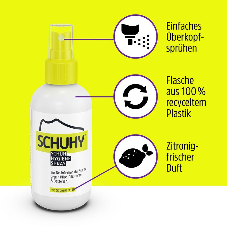 Walker-Spray Für Fuß- Und Schuhhygiene – 150 Ml, Desodoriert Und Reinigt