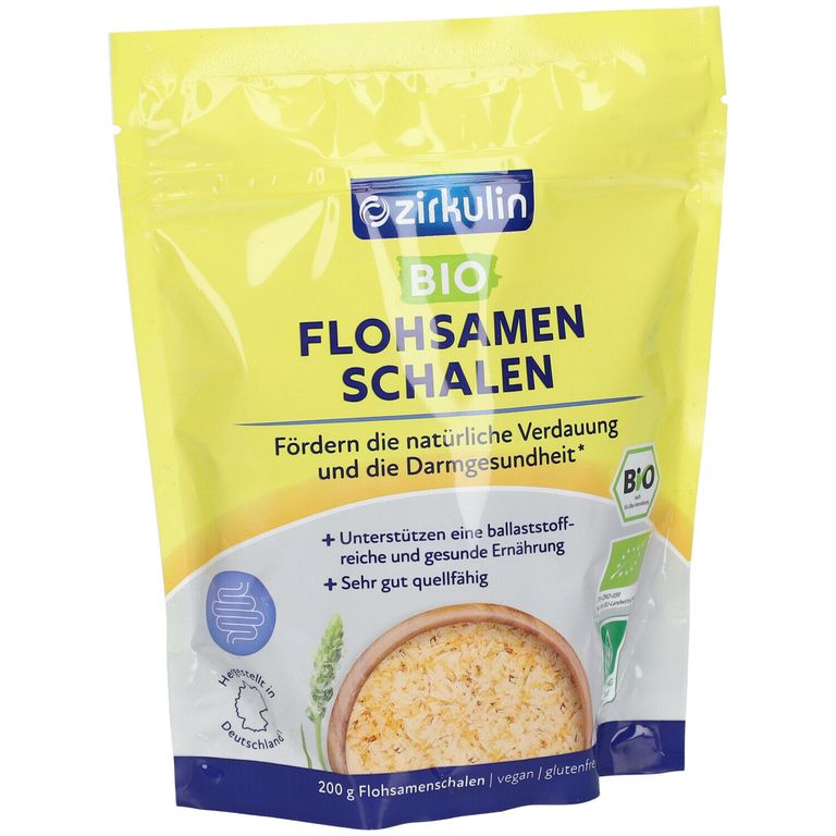 Zirkulin Bio Flohsamenschalen G Shop Apotheke