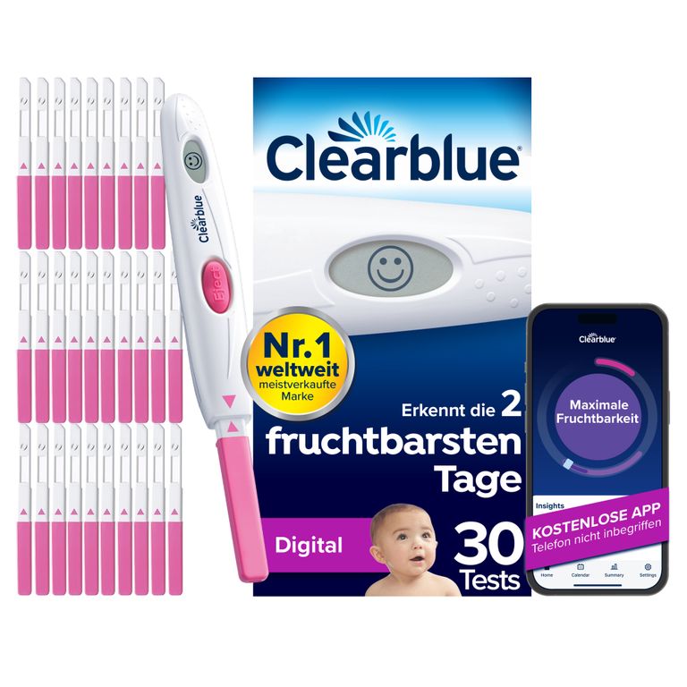 Clearblue Ovulationstest Digital 30er 30 St - Shop Apotheke