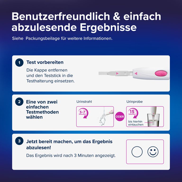 Clearblue Digital Ovulationstest Morgens Negativ Abends Positiv Clearblue® Ovulationstest Digital 30er - Jetzt 10% sparen mit Code