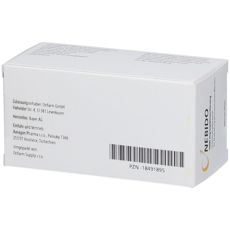 NEBIDO 1000 mg Injektionslösung Durchstechflasche 1 St mit dem E-Rezept ...
