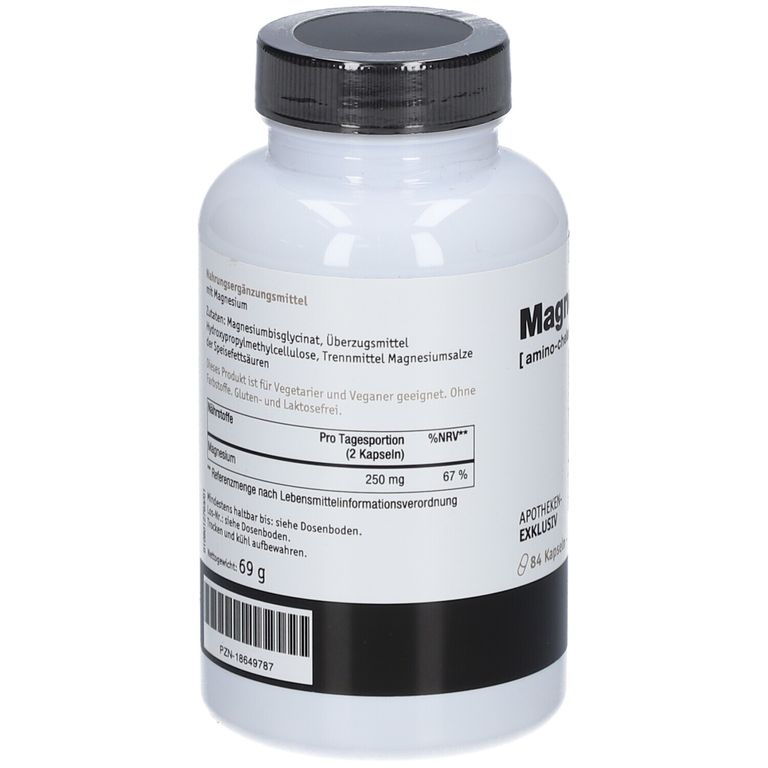 NHCO Magnesium+ amino-chelatiert Kapseln 84 St - Shop Apotheke