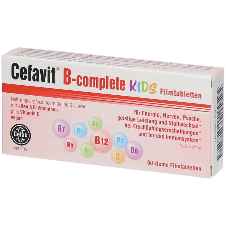 Cefavit® B-complete Kids 60 St - SHOP APOTHEKE