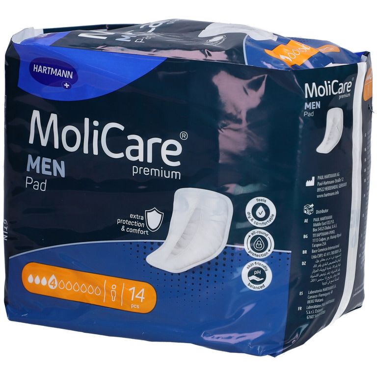 MOLICARE PAD ASSORBENTE PER INCONTINENZA LEGGERA UNISEX 4 Gocce Iva Al 22 28 Pezzi - Foto 13