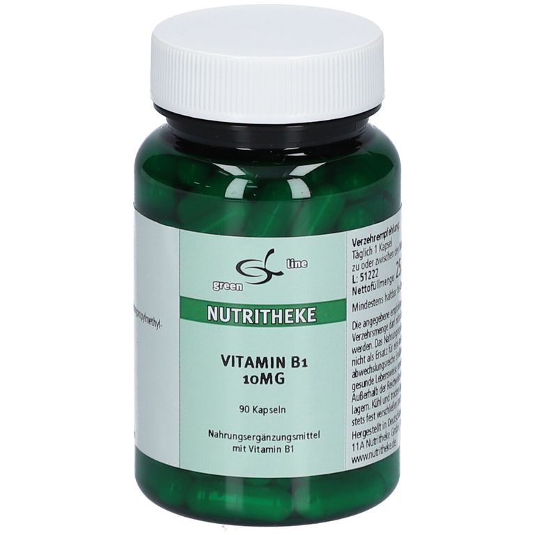 green line NUTRITHEKE Vitamin B1 10 mg 90 St - Shop Apotheke