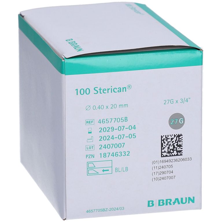 STERICAN Einmalkan le 27 G 20 Mm 100 St Shop Apotheke sterican-einmalkan-le-27-g-20-mm-100-st-shop-apotheke