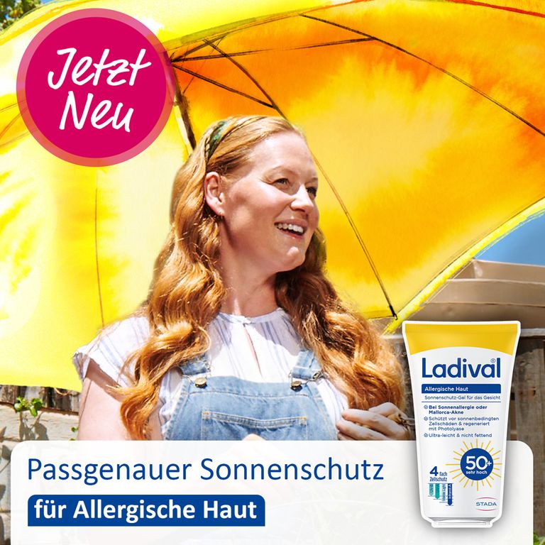 Ladival® Allergische Haut Sonnenschutz-Gel Gesicht LSF 50  50 ml - Shop ...