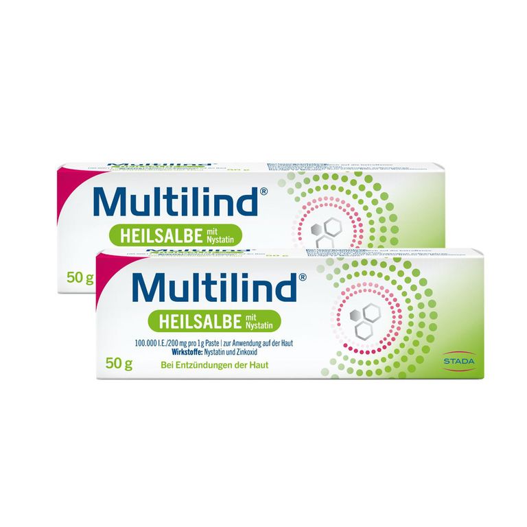 Multilind® Heilsalbe bei wunder und entzündeter Haut mit Zinkoxid und ...