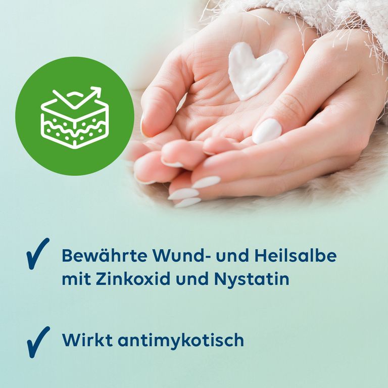 Multilind® Heilsalbe bei wunder und entzündeter Haut mit Zinkoxid und ...