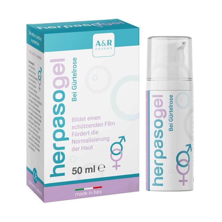 Herpasogel bei Gürtelrose | Fördert die Normalisierung der Haut bei ...