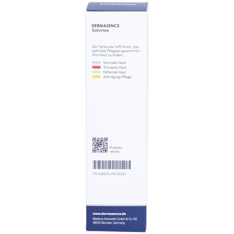 Dermasence Solvinea Sonnenschutz-Gelcreme LSF 50+ 100 ml - Shop Apotheke