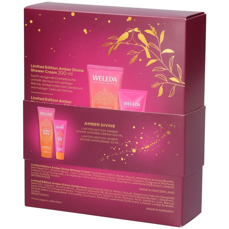 Veleda Set Weleda Geschenkset Amber Divine 1 St - Shop Apotheke
