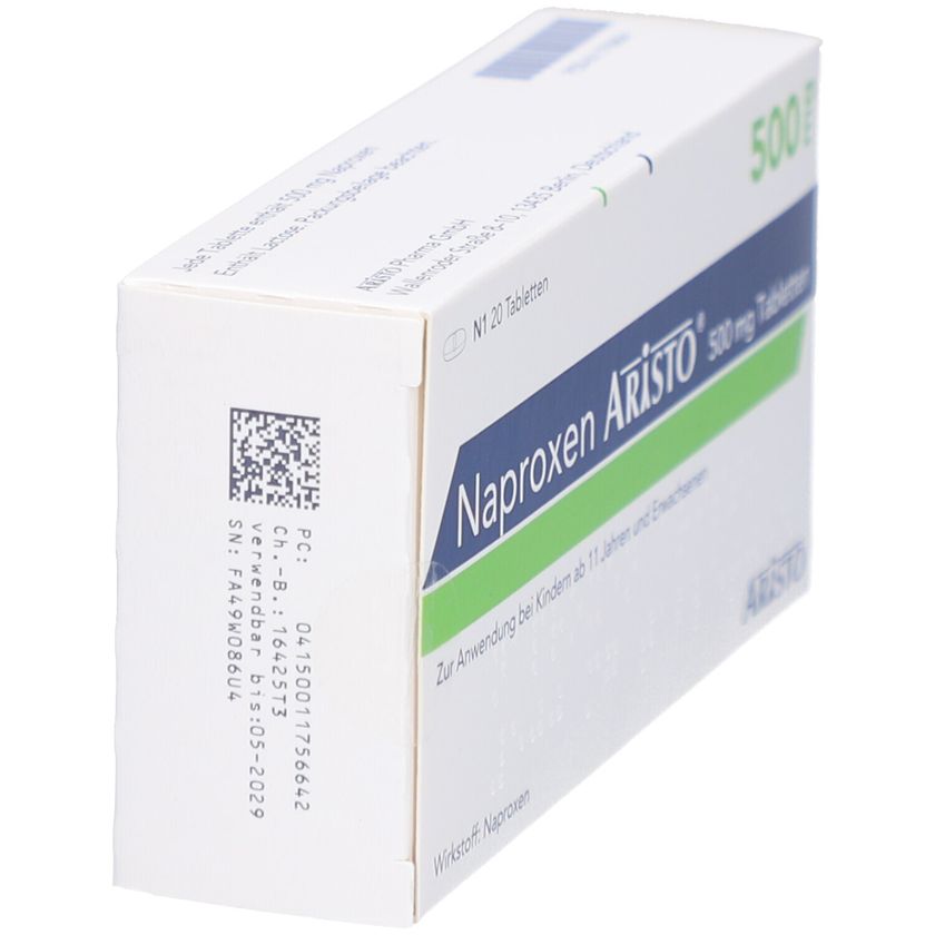 Naproxen Aristo® 500 mg 20 St