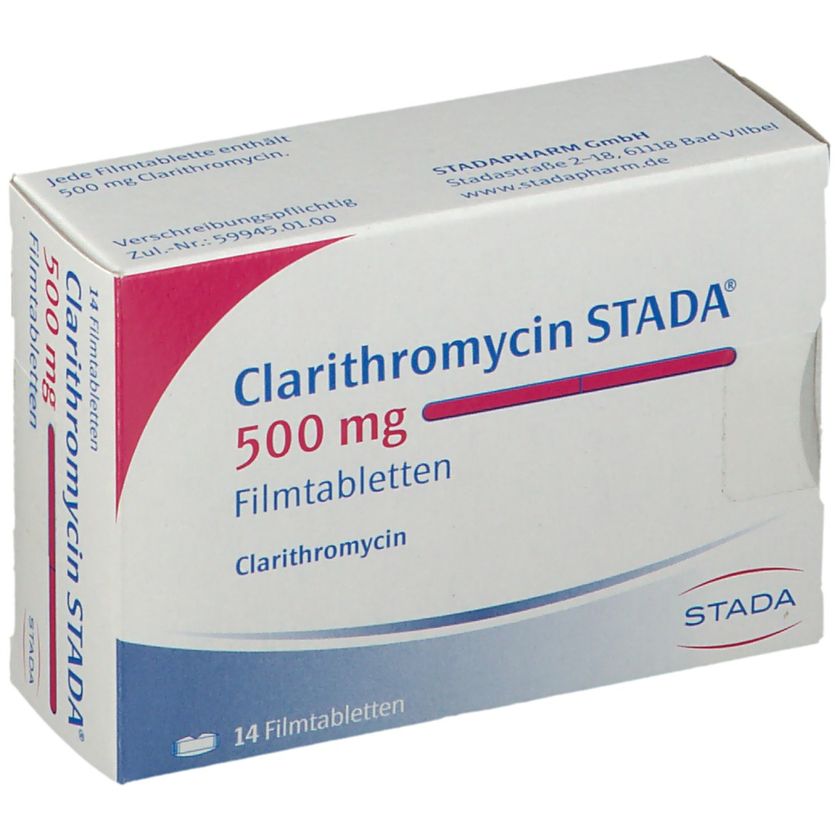Clarithromycin STADA® 500 mg 14 St - shop-apotheke.com