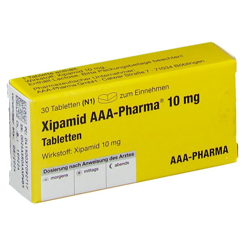 Xipamid Aaa Pharma 10 Mg