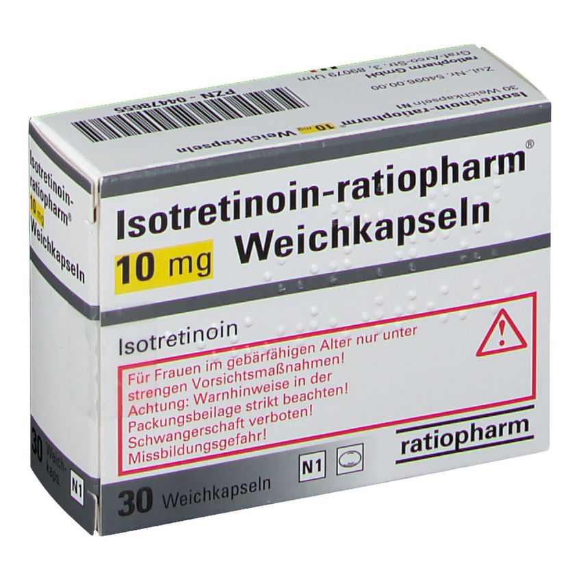 Isotretinoin-ratiopharm® 10 Mg 30 St - Shop-apotheke.com