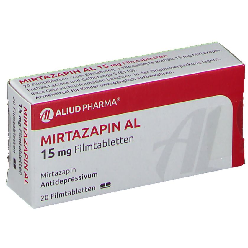 Mirtazapin AL 15 mg 20 St