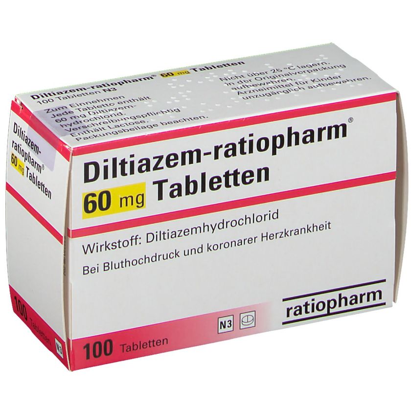 Diltiazem Ratiopharm Mg St Shop Apotheke Com