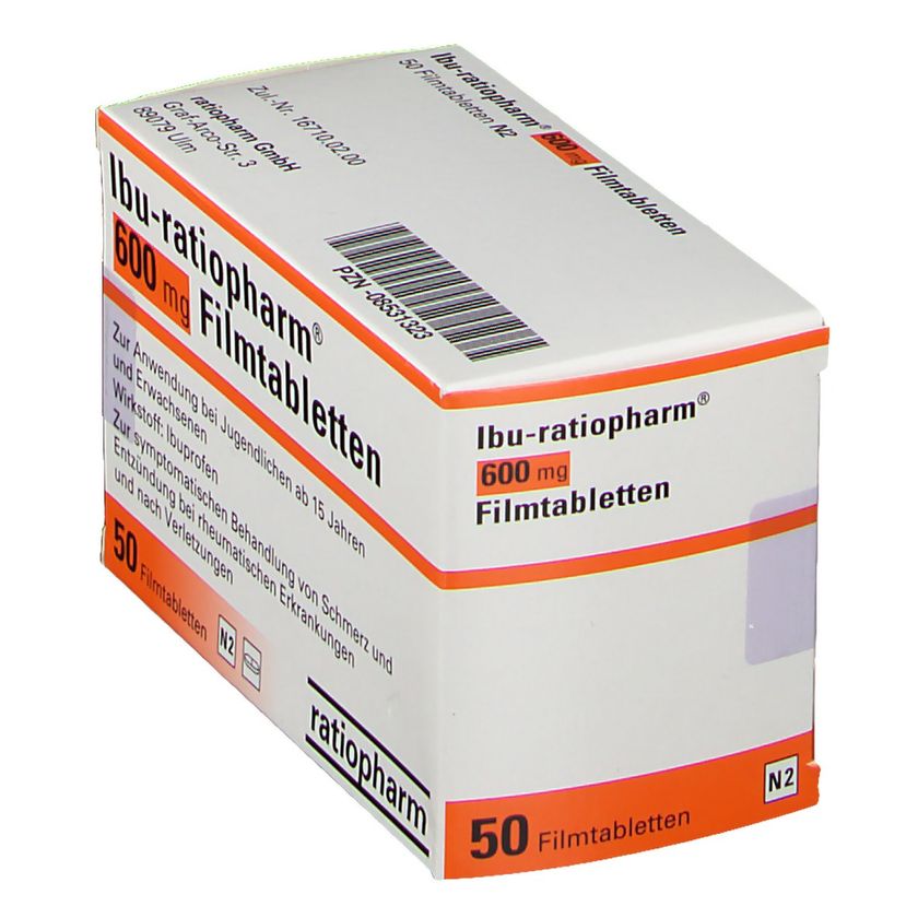 Iburatiopharm® 600 mg 50 St