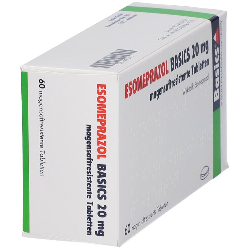 ESOMEPRAZOL BASICS 20 mg 60 St