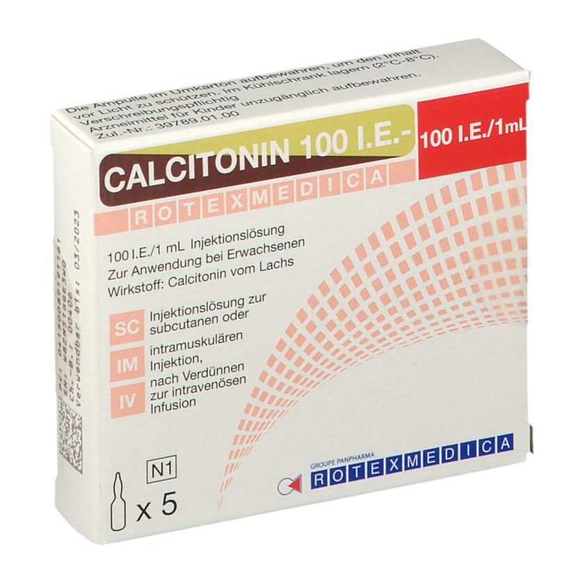 Calcitonin 100 I.E. Rotexmedica 5 St - shop-apotheke.com
