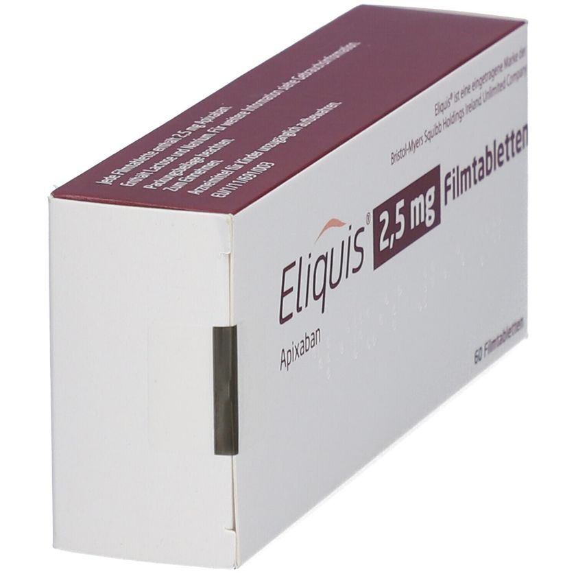 ELIQUIS 2,5 mg Filmtabletten 60 St