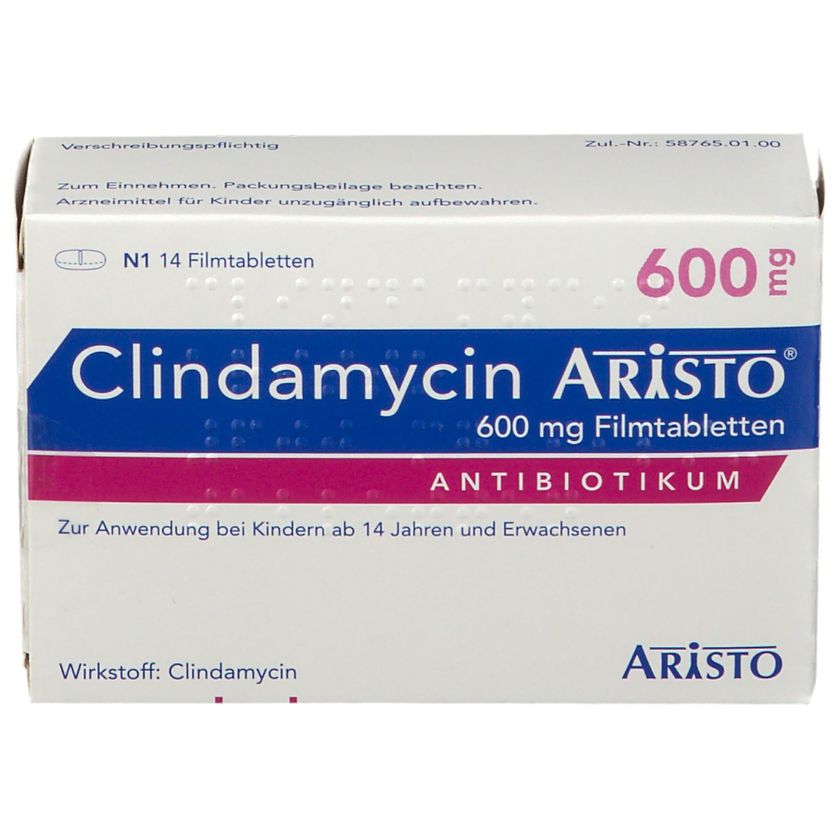 Clindamycin Aristo® 600 mg 14 St - shop-apotheke.com