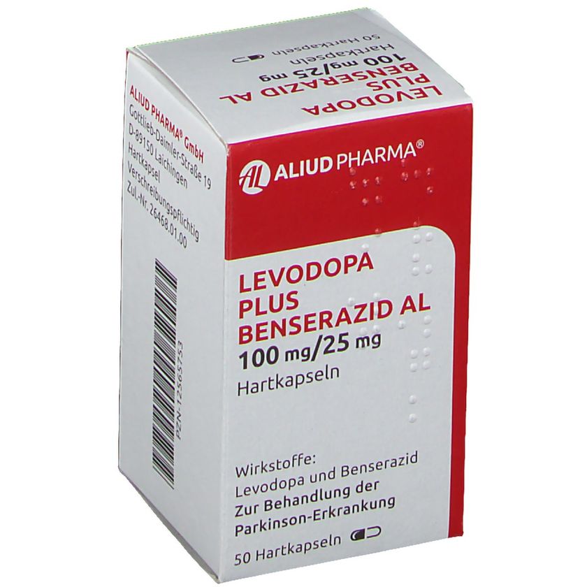 Levodopa Plus Benserazid AL 100 mg/25 mg 50 St - shop-apotheke.com
