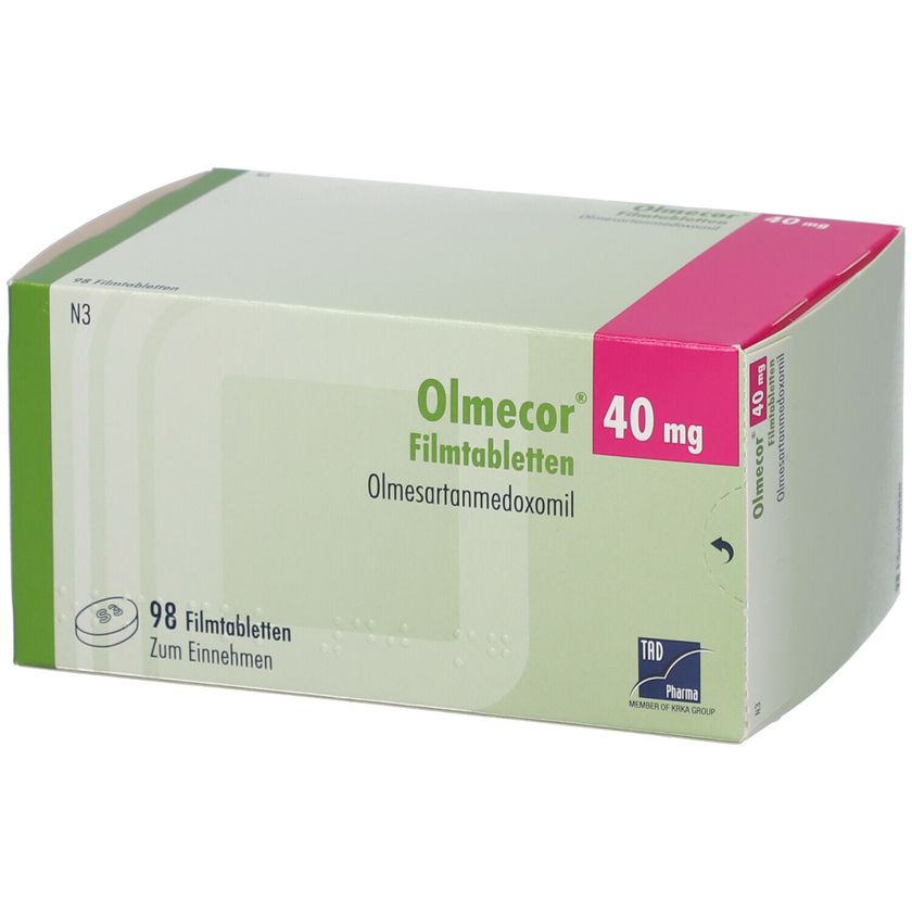 Olmecor 40 Mg 98 St Shop Apotheke Com