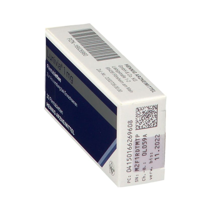 Lunivia 1 mg 30 St