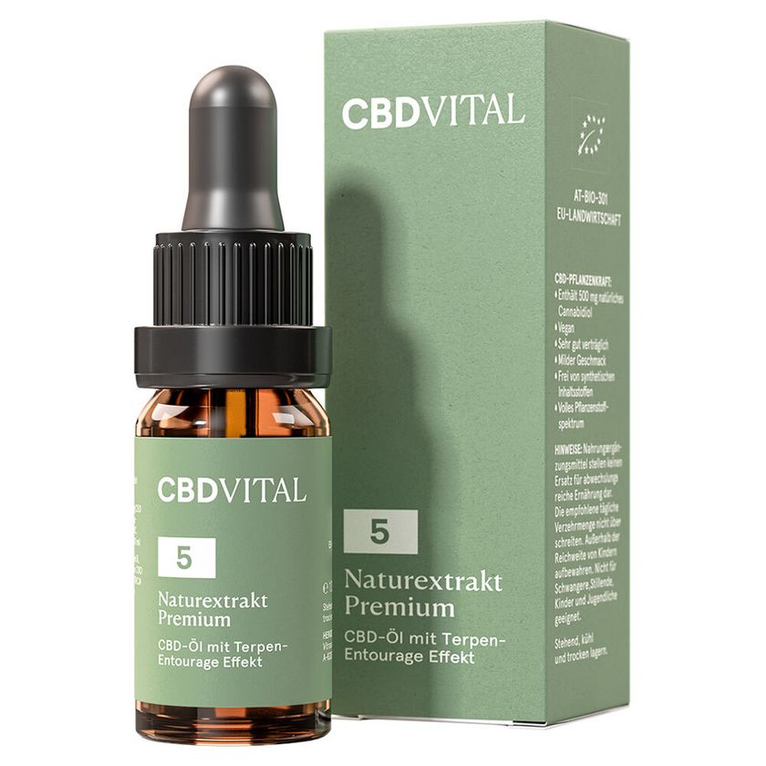 CBD VITAL Naturextrakt Premium CBD Öl 5% 10 Ml - Shop-apotheke.com