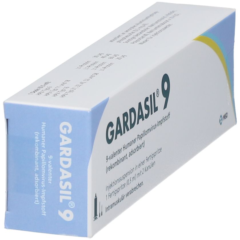 GARDASIL 9 Inj.Sus.i.e.Fertigspritze 1 St