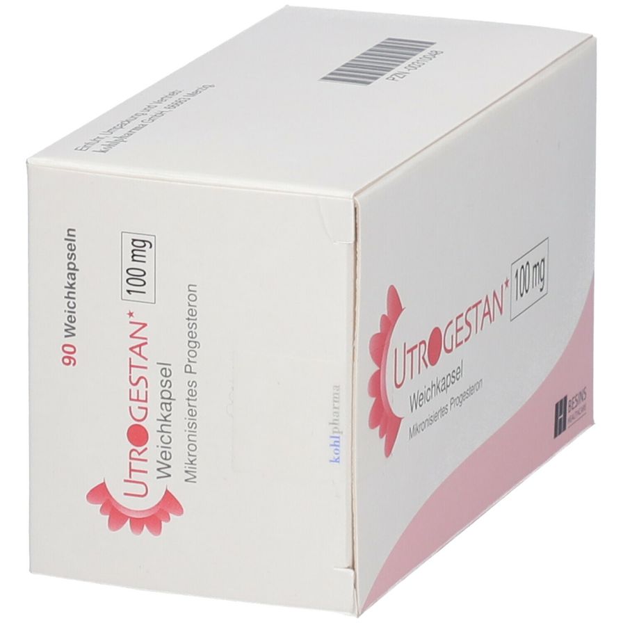 UTROGESTAN 100 mg Weichkapseln 90 St