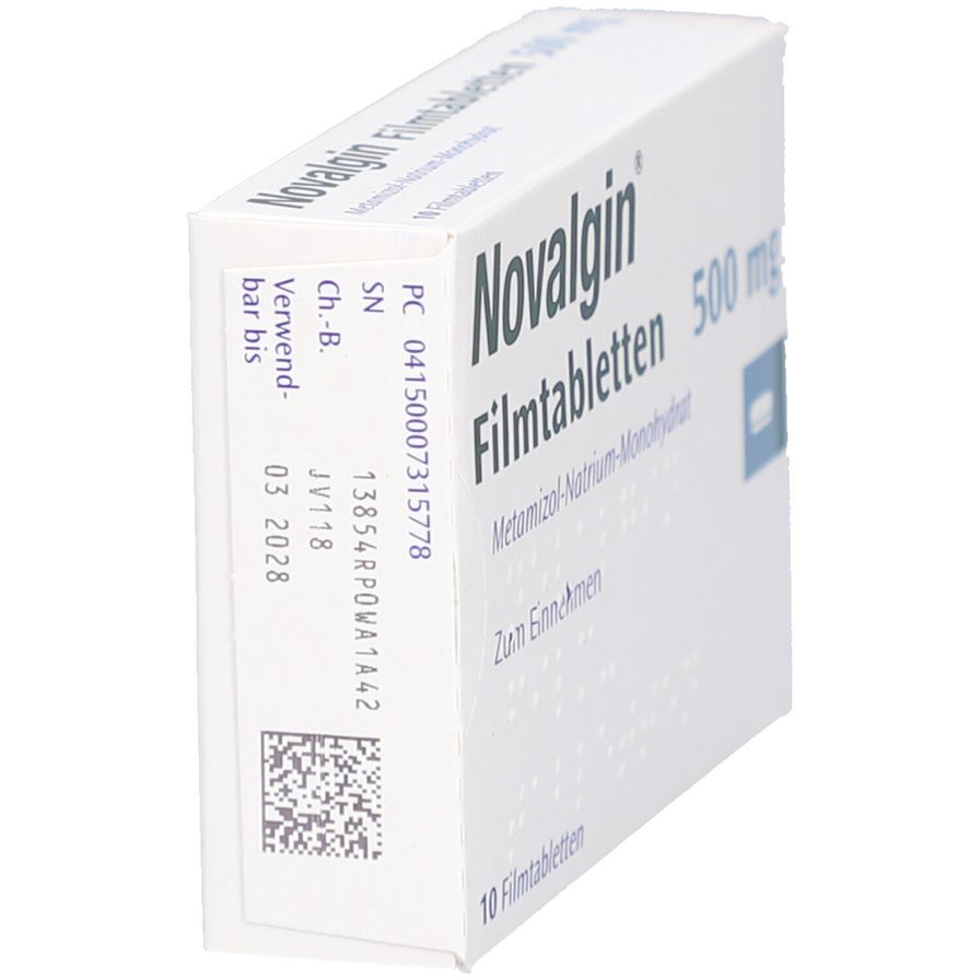 Novalgin® 500 mg 10 St - shop-apotheke.com