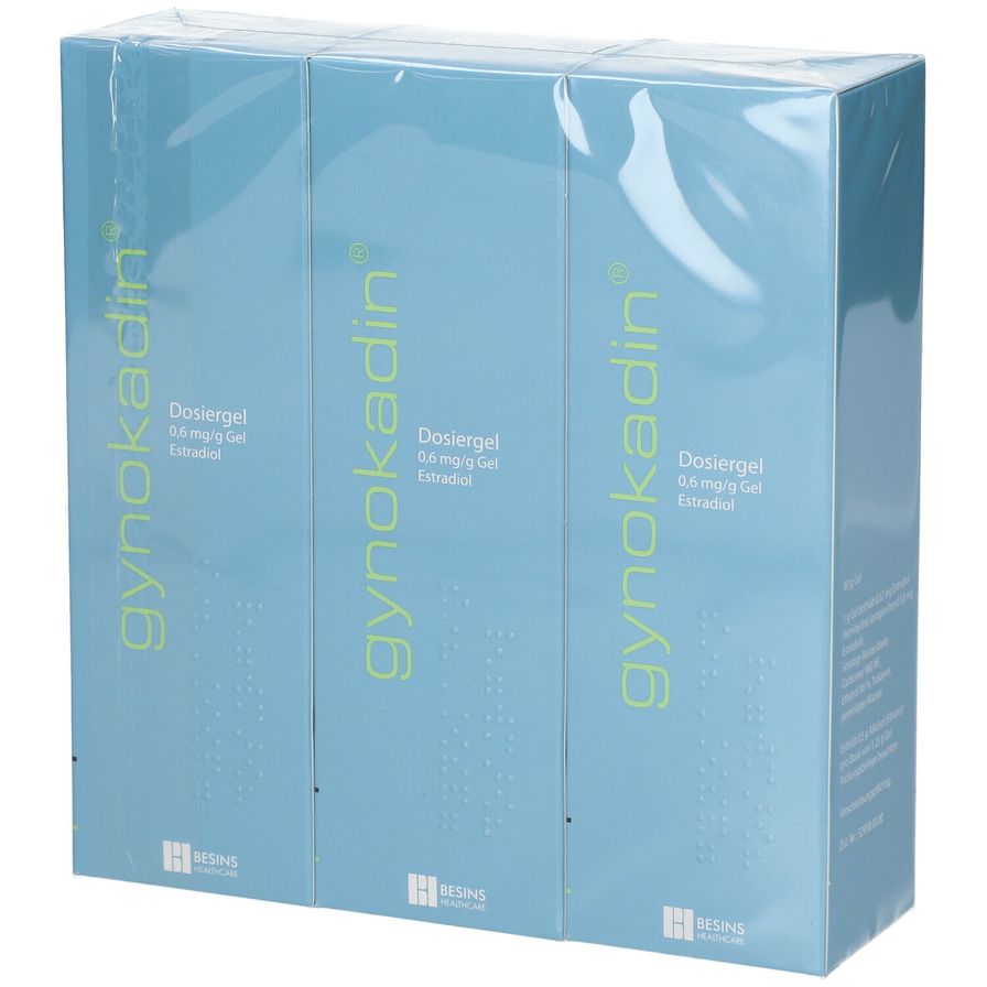 Gynokadin® Dosiergel 0,6 mg/g Gel 3x80 g - shop-apotheke.com