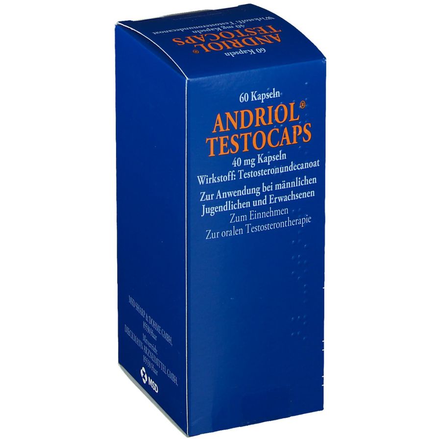 ANDRIOL® TESTOCAPS 40 mg 60 St - shop-apotheke.com