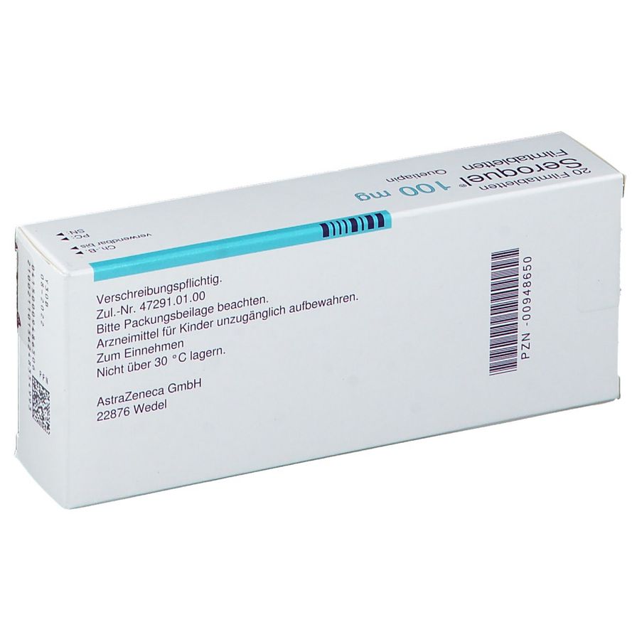 Seroquel® 100 mg 20 St - shop-apotheke.com