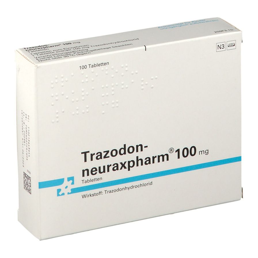 Trazodon-neuraxpharm® 100 mg 100 St - shop-apotheke.com