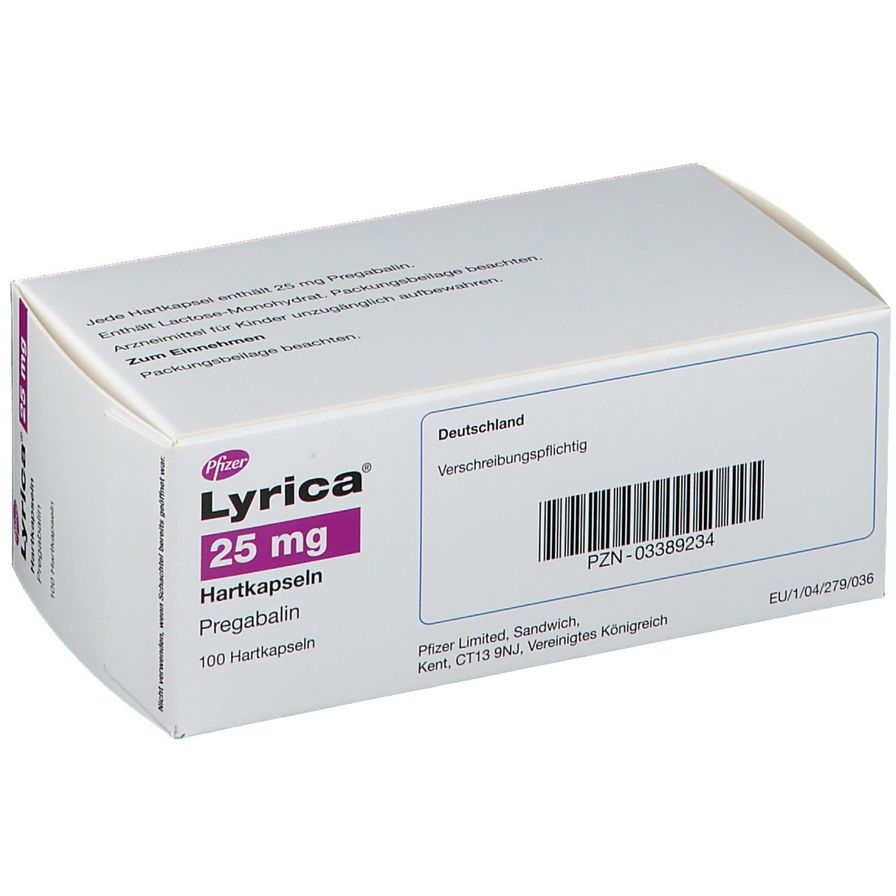 Lyrica® 25 mg 100 St - shop-apotheke.com