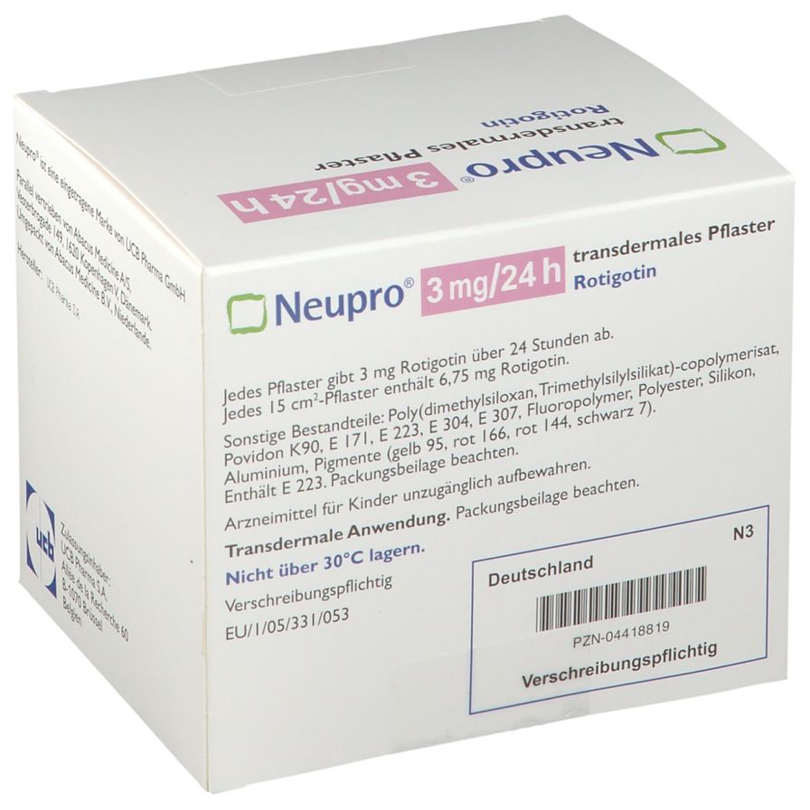 Neupro® 3 mg/24h 84 St