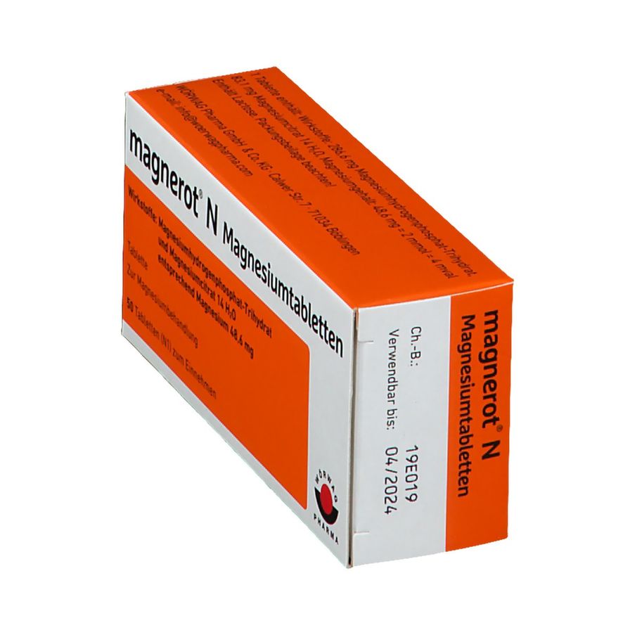 Magnerot® N Magnesiumtabletten 50 St