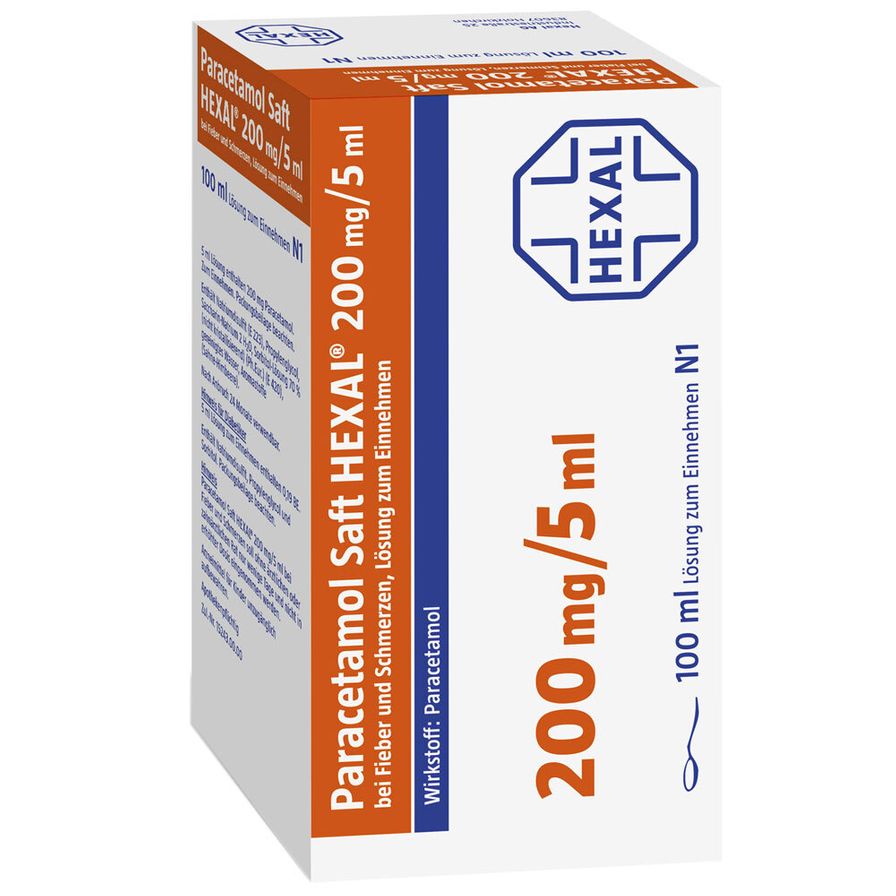 Was Passiert Wenn Man Paracetamol Einfach So Nimmt Paracetamol Saft HEXAL® 200 mg/5 ml 100 ml - shop-apotheke.com