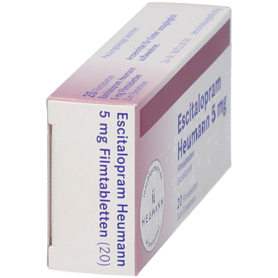 Escitalopram Heumann 5 mg 20 St